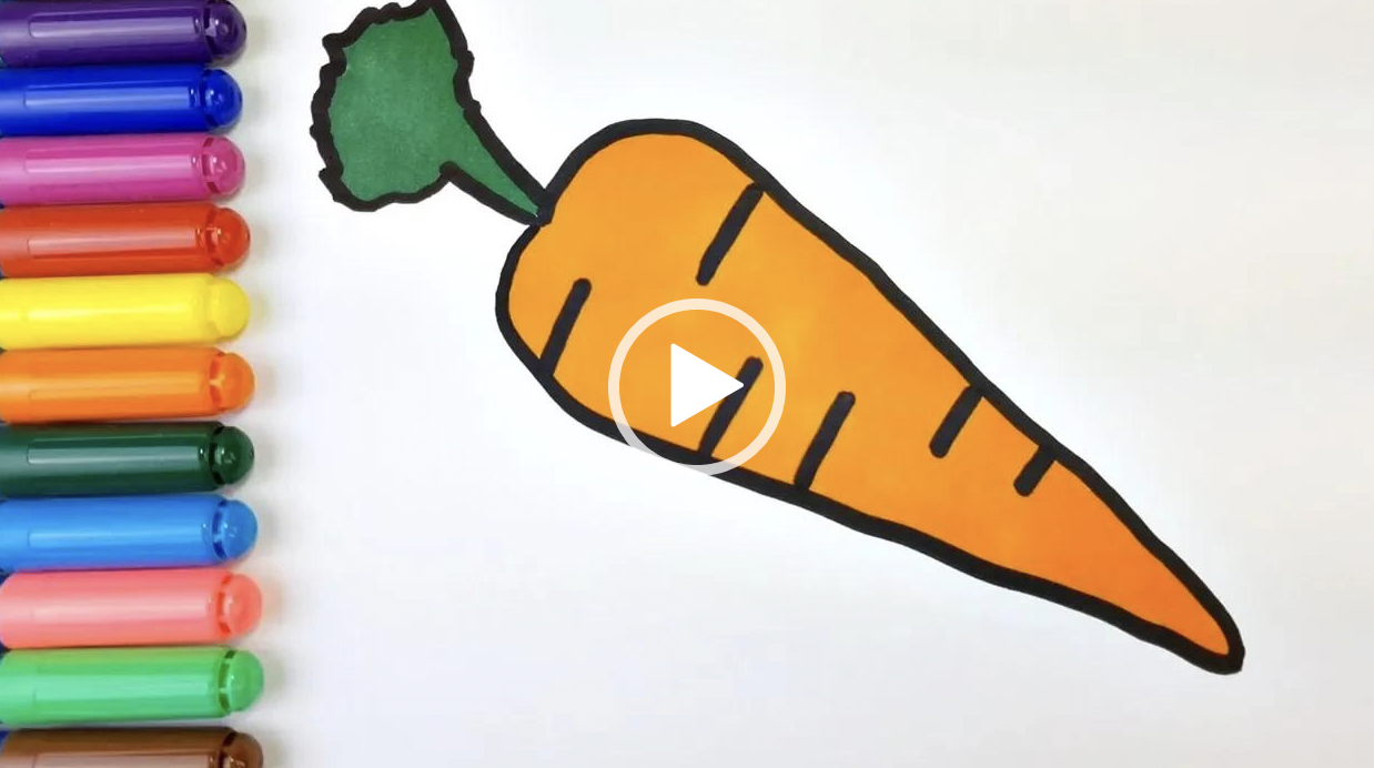 Desenhos para colorir Desenho Cenoura Vegetal