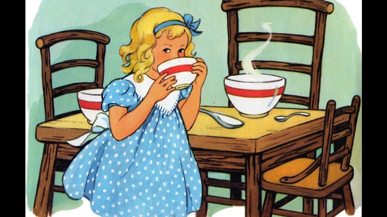 Cachos Dourados e os três Ursinhos