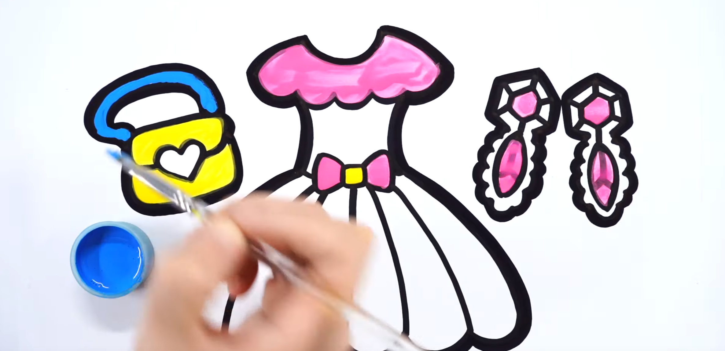 How to draw a Dress