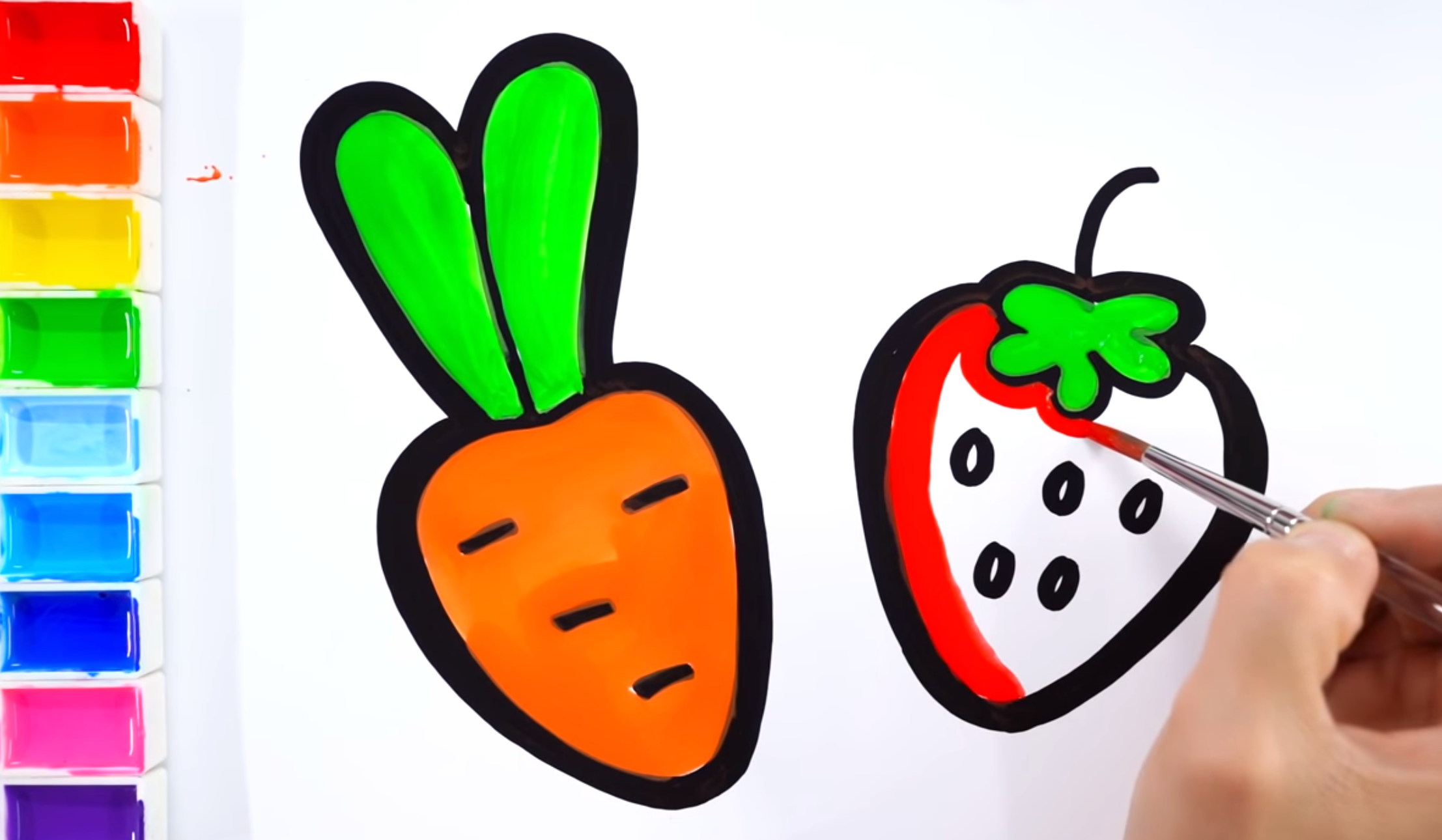 Vegetable drawing