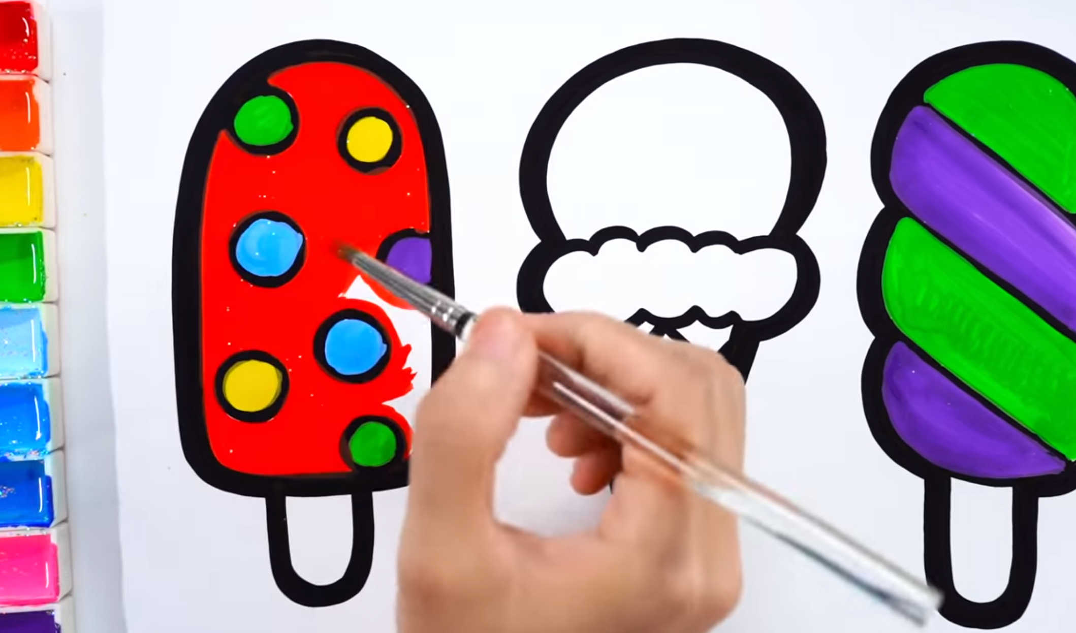 How to draw Ice cream