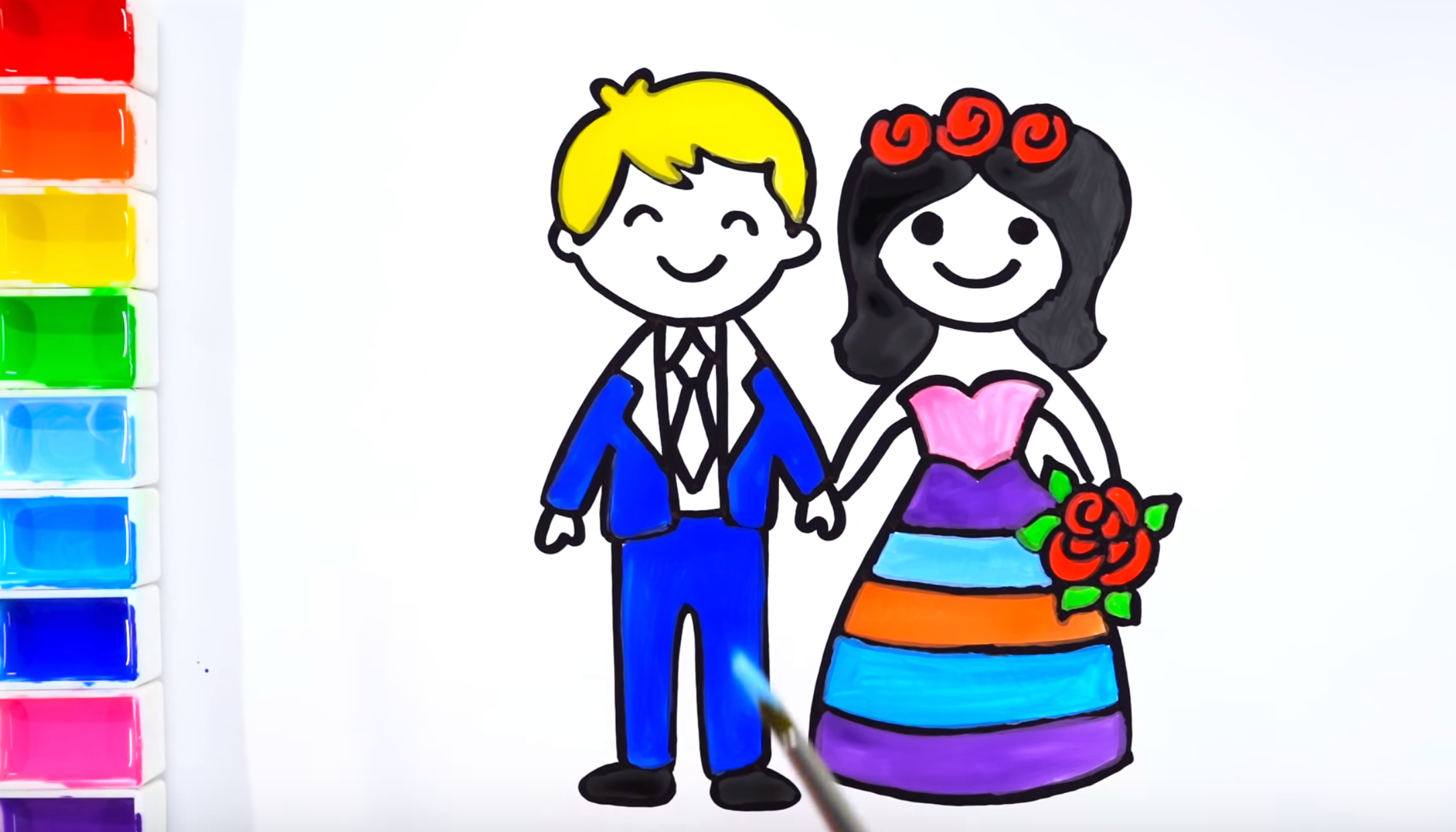 Wedding Bride and Groom