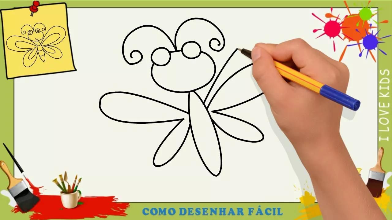 Páginas para colorir Borboleta