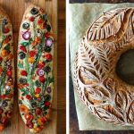 Ela faz pães perfeitos que mais se parecem com obras de arte