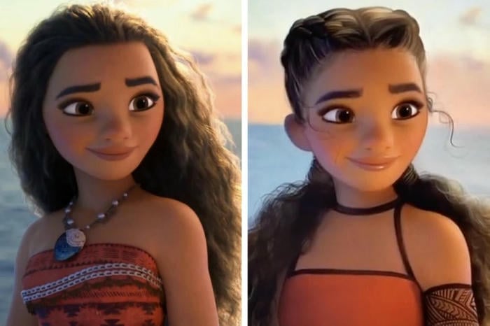 Ela reimaginou algumas personagens Disney para os estilos de beleza da atualidade